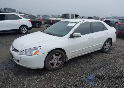 2005 Honda Accord Hybrid Ima z USA, uszkodzony, nr VIN JHMCN364X5C003177